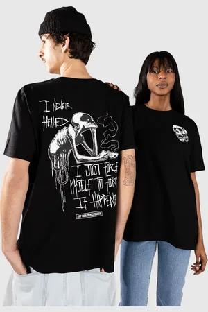 Any Means Necessary To Forget Camiseta negro