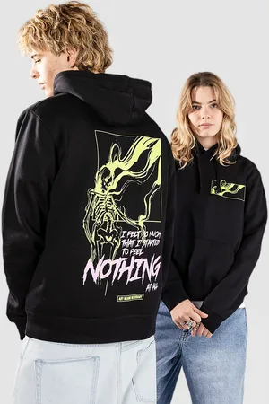 Any Means Necessary Felt So Much Sudadera con Capucha negro