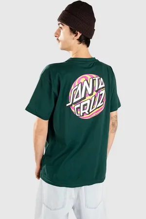 Santa Cruz 360 Fisheye Dot Camiseta verde
