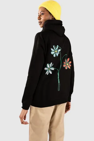 Monet Same Roots Sudadera con Capucha negro