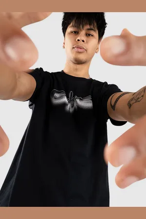 Empyre Blur Camiseta negro