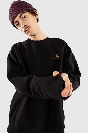 Carhartt American Script Jersey negro