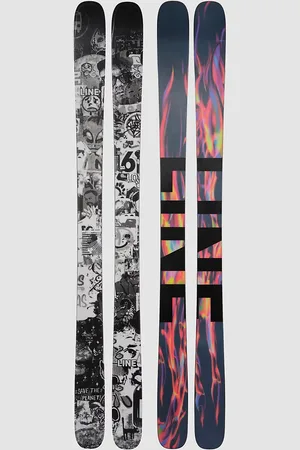 Line Chronic 101 2025 Skis estampado
