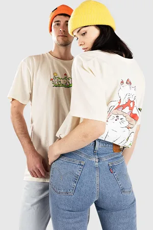 Rip N Dip Field Friends Camiseta blanco