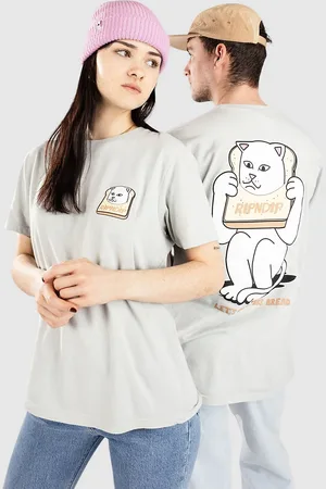Rip N Dip Lets Get This Bread Camiseta gris
