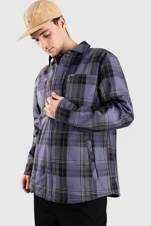 Dravus Overshirt Bonded Camisa azul