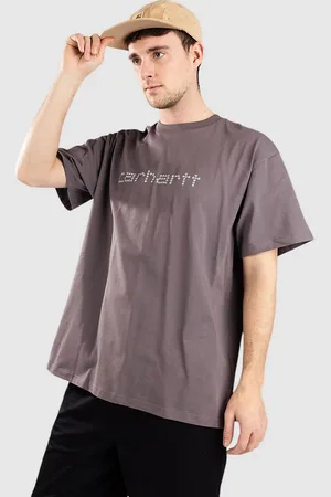 Carhartt Rivet Script Camiseta gris
