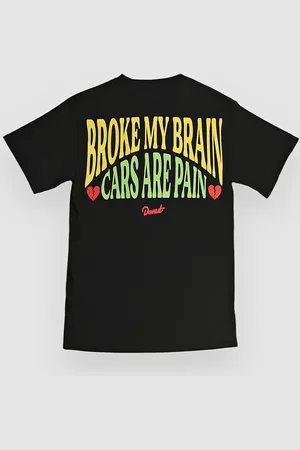 Donut Broke My Brain Camiseta negro