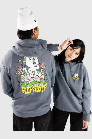 Rip N Dip Shroom Song Sudadera con Capucha azul