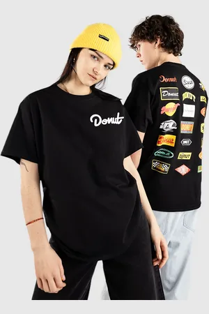 Donut 21 Logo Camiseta negro