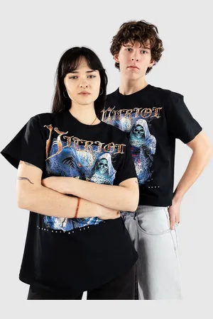 Vitriol Twin Moon Camiseta negro
