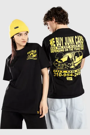 Donut Junk Cars Camiseta negro