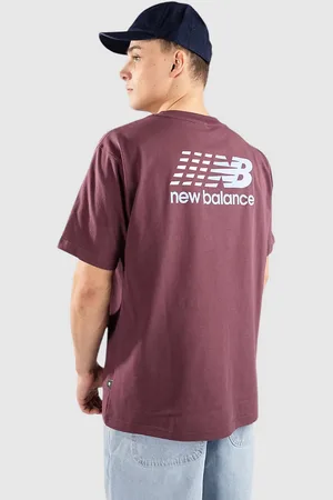 New Balance Athletics Multi Color Logo Camiseta rojo
