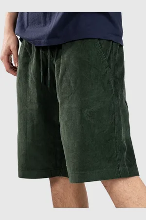 Blue Tomato Mini Cord Pantalones Cortos verde