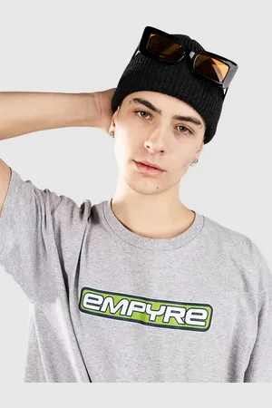 Empyre Retro Logo Camiseta gris