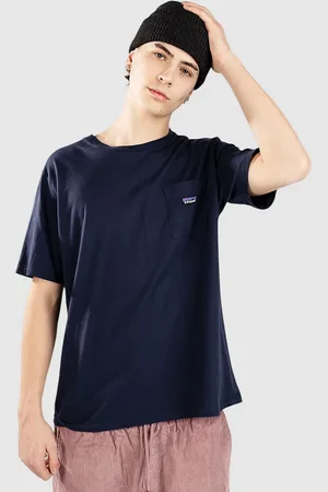 Patagonia Daily Pocket Camiseta azul
