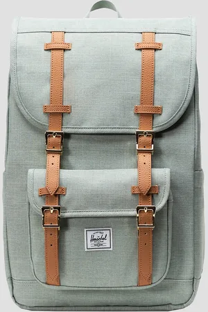 Herschel Little America Mid 21L Mochila verde