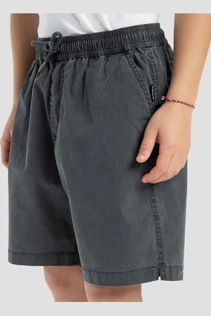 Quiksilver Taxer Kids Pantalones Cortos negro