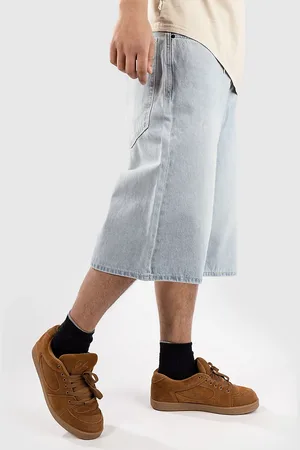 Empyre Ultra Wide Sk8 Denim Pantalones Cortos azul