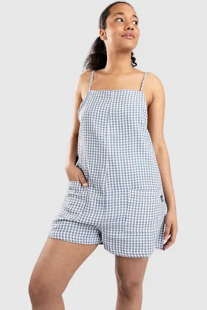 Blue Tomato Short Linen Mono azul