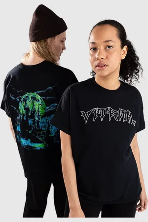 Vitriol Retro Horror Camiseta negro