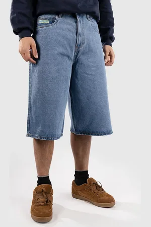 Empyre Ultra Wide Sk8 Denim Pantalones Cortos azul