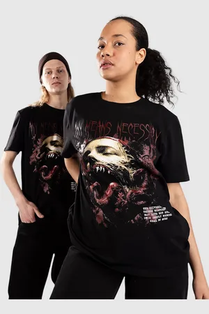 Any Means Necessary Deeply Wounded Camiseta negro