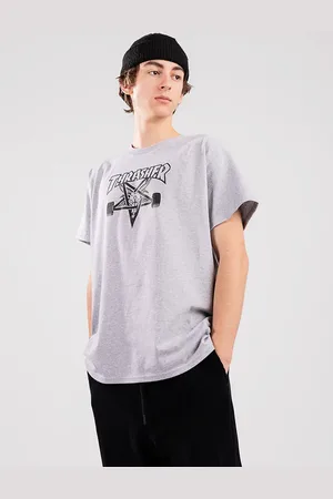 Thrasher Skate Goat Camiseta gris