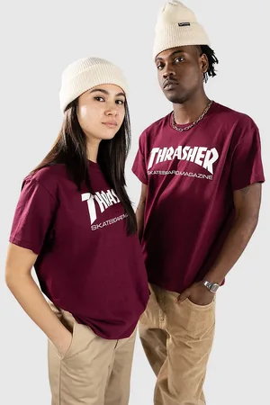Thrasher Skate Mag Camiseta rojo