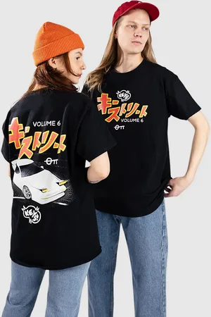 Key Street Magazine Camiseta negro