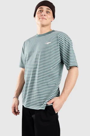 New Balance Numeric Thin Stripe Camiseta verde