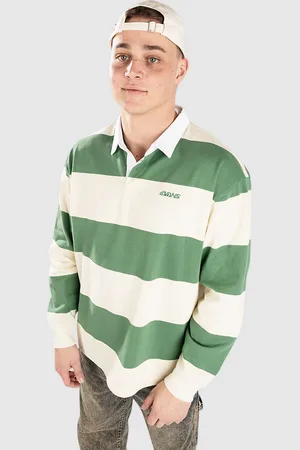 Vans Ward Stripe Rugby Knit Camiseta estampado