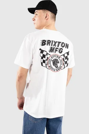 Brixton Dunbar Camiseta blanco