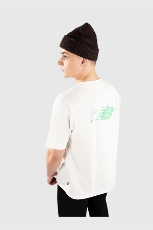 New Balance Athletics Tennis Cartoon Camiseta blanco