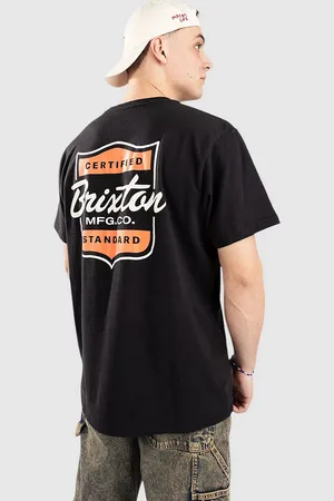 Brixton Brooker Camiseta negro