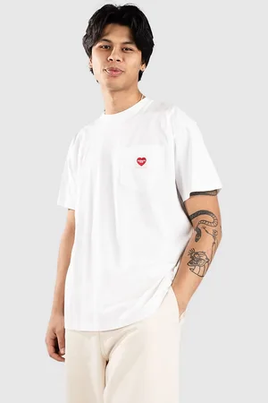 Carhartt Pocket Heart Camiseta blanco