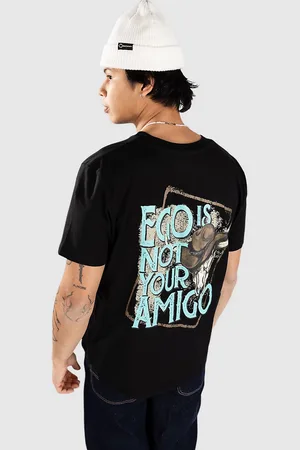 Blue Tomato Ego Amigo Camiseta negro