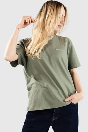 Carhartt Script Embroidery Camiseta verde