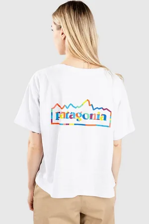 Patagonia Unity Fitz Easy Cut Responsibili Camiseta blanco