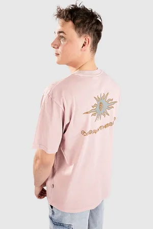 Rhythm Flame Printed Camiseta rosado