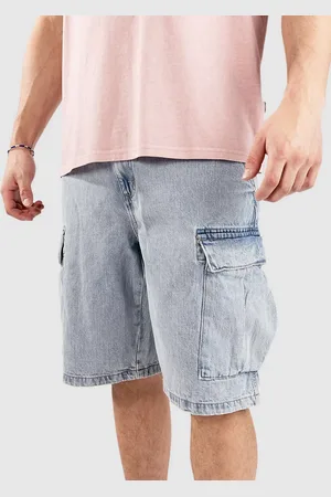 Empyre Sk8 Cargo Denim Pantalones Cortos negro