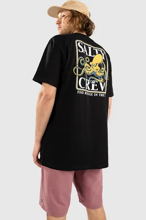 Salty Crew Ink Slinger Standard Camiseta negro