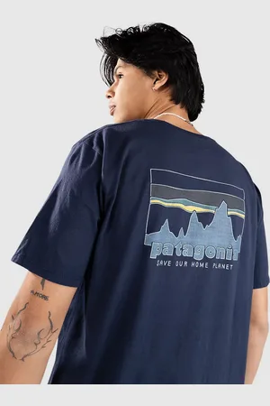 Patagonia 73 Skyline Organic Camiseta azul