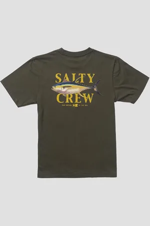Salty Crew Yellowfin Kids Camiseta verde