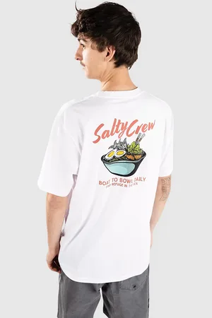 Salty Crew Fish Bowl Camiseta blanco