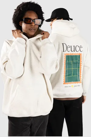 Another Cotton Lab Deuce Oversized Sudadera con Capucha gris