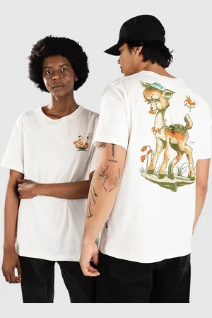The Dudes Bamby Classic Camiseta blanco