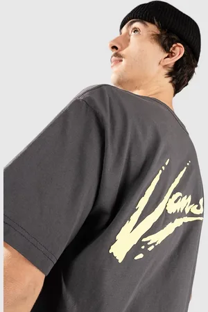 Vans Brush Script Loose Camiseta gris