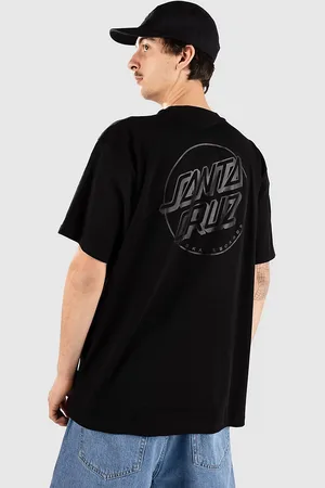 Santa Cruz Tonal Opus Dot Stripe Camiseta negro