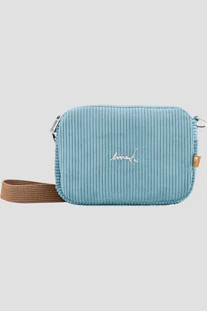 Ementa SB Fluffy Signature Cord Bolso de Bandolera azul